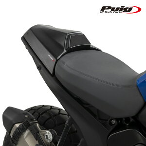Puig 22305J PISTA #9 REAR SEAT COWLS [MATT BLACK] BMW R1300GS(23-) �v�[�` ���A�V�[�g�J�E��