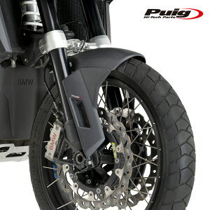 Puig 22309J PISTA #3 FRONT FENDER [MATT BLACK] BMW R1300GS(23-) �v�[�` �t�����g�t�F���_�[
