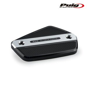 Puig 22397P BRAKE LIQUID TANK COVER [SILVER] HONDA CB1000 HORNET/SP (25-26) �v�[�` �u���[�L�t���[�h�^���N�L���b�v