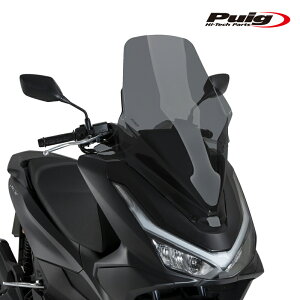 Puig 22429F WINDSHIELD V-TECH LINE TOURING [DARK SMOKE] HONDA PCX125 (25-) HONDA PCX160 (25-) v[` XN[ JE
