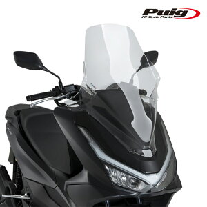 Puig 22429W WINDSHIELD V-TECH LINE TOURING [CLEAR] HONDA PCX125 (25-) HONDA PCX160 (25-) �v�[�` �X�N���[�� �J�E��