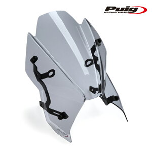 Puig 22560H NEW GENERATION WINDSHIELD SPORT [SMOKE] SUZUKI GSX-S1000 (21-25) v[` XN[ JE