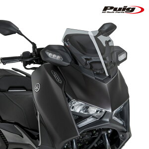 Puig 22571H WINDSHIELD V-TECH LINE SPORT [SMOKE] YAMAHA X-MAX 125 TECH MAX+(25) v[` XN[ JE