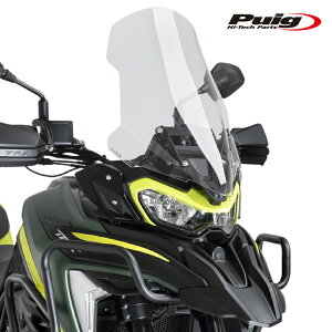 Puig 22585W TOURING SCREEN [CLEAR] BENELLI TRK 702 (23-25) TRK 702X (23-25) �v�[�` �X�N���[�� �J�E��