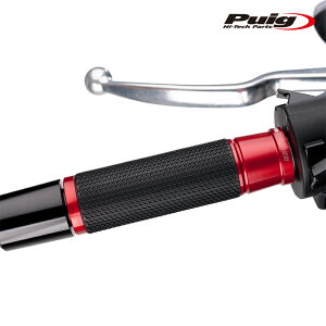 Puig 3553R HI-TECH ASCENT GRIPS [RED] 123mm ėp v[` AZg Obv
