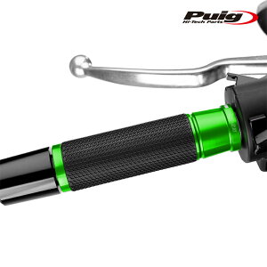 Puig 3553V HI-TECH ASCENT GRIPS [GREEN] 123mm ėp v[` AZg Obv