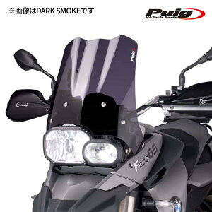 Puig 4670N TOURING SCREEN [BLACK] BMW F800GS (08-17/21)F650GS (08-12) �v�[�` �X�N���[�� �J�E��