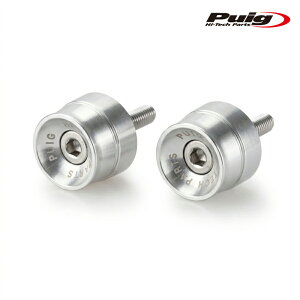 Puig 21033P BAR ENDS SPEED MODEL [SILVER] YAMAHA MT-09 TRACER (15-17) �v�[�` �o�[�G���h �X�s�[�h