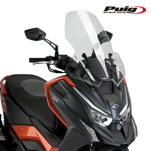 Puig 21149W WINDSHIELD V-TECH LINE TOURING [CLEAR] KYMCO DT X125(22-25) DT X350(22-26) �v�[�` �X�N���[�� �J�E��