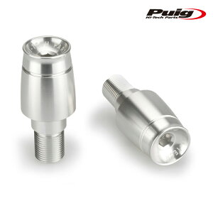 Puig 21291P BAR ENDS SPORT MODEL [SILVER] YAMAHA T-MAX 560 (22-26) T-MAX 560 TECH MAX (22-26) �v�[�` �o�[�G���h �X�|�[�c