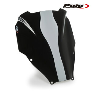 Puig 21320N WINDSHIELD V-TECH LINE SPORT [BLACK] HONDA FORZA 12 (18-20) �v�[�` �X�|�[�c�X�N���[��