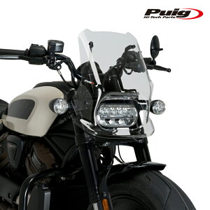 Puig 21321W NEW GENERATION SPORT [CLEAR] HARLEY DAVIDSON SPORTSTER S RH1250S (21-26) �v�[�` �X�N���[�� �J�E��