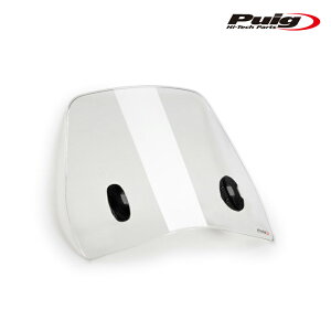 Puig 21329W WINDSHIELD TRAFICL [GLOSS BLACK/CLEAR] KEEWAY F-ACT EVO 125 ie 4T E5 (21-25) �v�[�` �X�N���[�� �J�E��