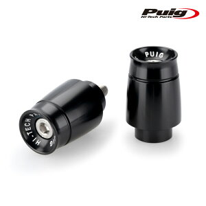 Puig 21449N BAR ENDS SPORT MODEL [BLACK] YAMAHA TRACER 7 (21-24) NTRACER 700 (18-20) �v�[�` �n���h���o�[�G���h