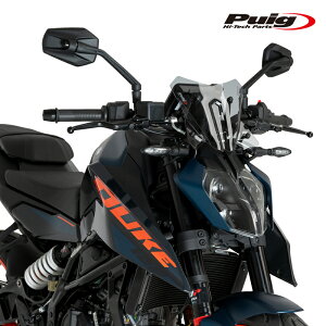 Puig 21997H WINDSHIELD NEW GENERATION SPORT [SMOKE] KTM 125/390 DUKE(24-25) �v�[�` �X�N���[�� �J�E��