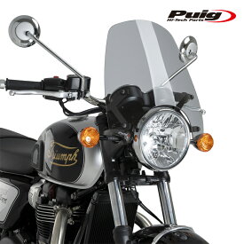 Puig 22454H NEW GENERATION TOURING [SMOKE] TRIUMPH BONNEVILLE T120 (16-25) プーチ NKスクリーン ツーリング