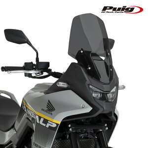 Puig 22573F TOURING SCREEN [DARK SMOKE] HONDA XL750 TRANSALP (25-26) �v�[�` �c�|�����O�X�N���[��