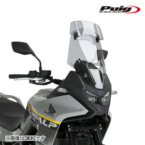 Puig 22574W TOURING SCREEN WITH VISOR [CLEAR] HONDA XL750 TRANSALP (25-26) �v�[�` �c�[�����O�X�N���[�� �o�C�U�[�t��