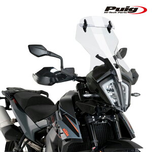 Puig 3588W TOURING SCREEN WITH VISOR [CLEAR] KTM 790 ADVENTURE (19-20) 890 ADVENTURE R RALLY (21-25) �v�[�` �X�N���[�� �J�E��
