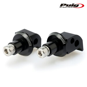 Puig 8183N ADAPTOR PASSENGER FOOTPEGS YAMAHA FZ8 (11-16) �v�[�` �t�b�g�y�O �A�_�v�^�[