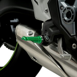 Puig 9192V R-FIGHTER FOOTPEGS [GREEN] �ėp �v�[�` �t�b�g�y�O