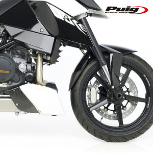 Puig 9928N EXTEND FENDER FRONT [BLACK] KTM 690 DUKE (08-11) 690 DUKE R (10-11) �v�[�` �G�N�X�e���h�t�F���_�[
