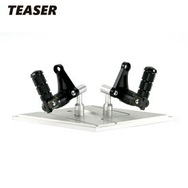 TEASER【C4B2K】（ティーザー）タンデムキット BLACK/T2 ZRX1200R/1200S/1200DAEG/ZRX1100/1100　2《全年式》