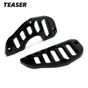 TEASER【P2A1K】 (ティーザー) ビレットダクトカバー BLACK Vmax《全年式》