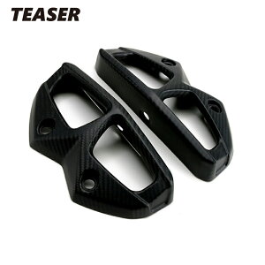TEASER EXK01 EXHAUST END COVER yDRY CARBONz Kawasaki@Z1000 i10-j eB[U[ J[{ GL][Xg Gh Jo[