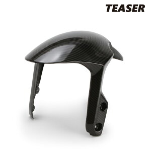 TEASER FFT05G FRONT FENDER Brackets[DRY CARBON HG] TRIUMPH DAYTONA 660 (23-24) �e�B�[�U�[ �J�[�{�� �t�����g �t�F���_�[