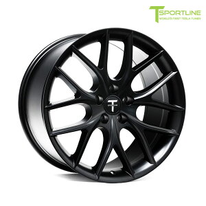 SR199595114SB T Sportline Tesla Model Y 19inch eB[X|[cC eX f Y TSR Flow Forged Tesla Wheel (Set of 4) ySatin Blackz