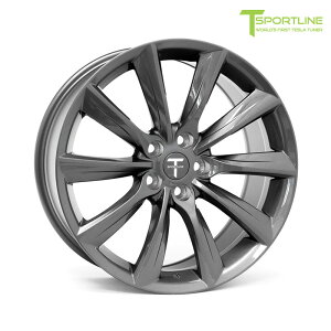 ST199595114SY T Sportline Tesla Model Y 19inch eB[X|[cC eX f Y TST Flow Forged Tesla Wheel (Set of 4) ySpace Grayz