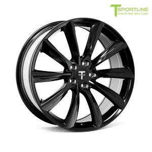 ST201010114SB T Sportline Tesla Model Y 20inch eB[X|[cC eX f Y TST Flow Forged Tesla Wheel (Set of 4) ySatin Blackz