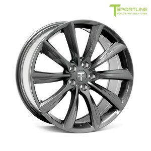 ST201010114SY T Sportline Tesla Model Y 20inch eB[X|[cC eX f Y TST Flow Forged Tesla Wheel (Set of 4) ySpace Grayz