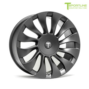SV201010114SG T Sportline Tesla Model Y 20inch �e�B�[�X�|�[�c���C�� �e�X�� ���f�� Y TSV Flow Forged Tesla Wheel (Set of 4) �ySatin Gray�z
