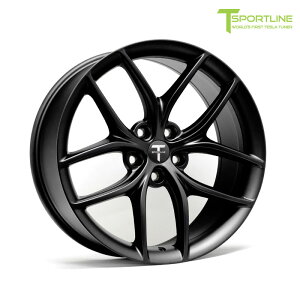 T5201010114SB T Sportline Tesla Model Y 20inch eB[X|[cC eX f Y TS5 Flow Forged Tesla Wheel (Set of 4) ySatin Blackz