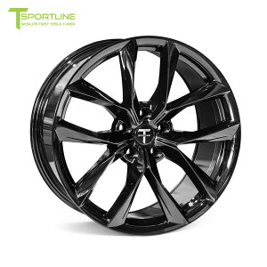 SS208510114GB T Sportline Tesla Model 3 eX f 3 zC[ 20 TSS Flow Forged Tesla Weel(Set of 4) yGloss Blackz