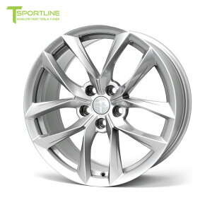 ST188585114SI T Sportline Tesla Model 3/Model YeX f3/f Y zC[ 18 TST Flow Forged Tesla Wheel (Set of 4)yBrilliant Silverz