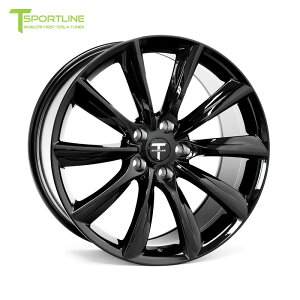 ST208510114GB T Sportline Tesla Model 3 eX f 3 zC[ 20 TST Flow Forged Tesla Weel(Set of 4) yGloss Blackz