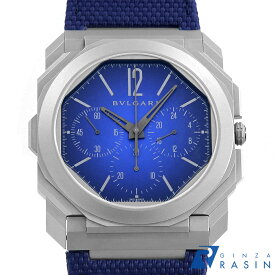 【最大3万円クーポン＆ポイント2倍】ブルガリ オクト フィニッシモ クロノグラフ GMT 103889 メンズ【中古】【腕時計】【送料無料】【返品OK】【ローン60回払い特別低金利】