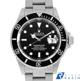 【ローン60回払い特別低金利】ロレックス サブマリーナ デイト 16610 ブラック A番 メンズ【中古】【腕時計】【送料無料】【返品OK】