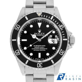 【ローン60回払い特別低金利】ロレックス サブマリーナ デイト 16610 ブラック T番 メンズ【中古】【腕時計】【送料無料】【返品OK】