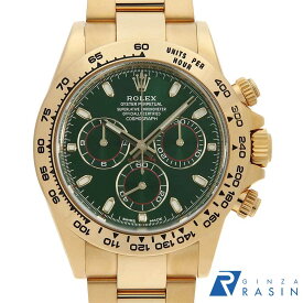 【最大3万円クーポン＆ポイント2倍】ロレックス コスモグラフ デイトナ 116508 グリーン ランダム番 メンズ【中古】【腕時計】【送料無料】【返品OK】【ローン60回払い特別低金利】