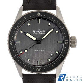 【ローン60回払い特別低金利】ブランパン フィフティファゾムス バチスカーフ 5000-1210-G52A メンズ【中古】【腕時計】【送料無料】【返品OK】