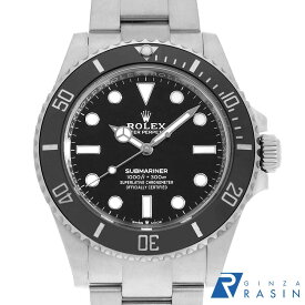 【ローン60回払い特別低金利】ロレックス サブマリーナ ノンデイト 124060 ブラック ランダム番 メンズ【中古】【腕時計】【送料無料】【返品OK】