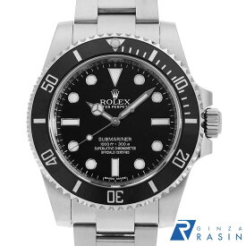 【ローン60回払い特別低金利】ロレックス サブマリーナ ノンデイト 114060 ブラック ランダム番 メンズ【中古】【腕時計】【送料無料】【返品OK】