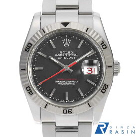 【ローン60回払い特別低金利】ロレックス ターノグラフ 116264 ブラック 3列 オイスターブレス Z番 メンズ【中古】【腕時計】【送料無料】【返品OK】