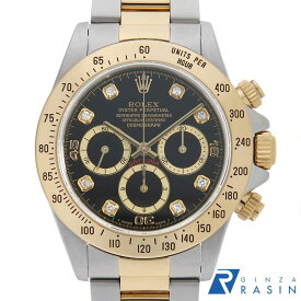 【最大4万円OFFクーポン配布中】ロレックス コスモグラフ デイトナ 8Pダイヤ 16523G ブラック 逆6文字盤 S番 メンズ【中古】【腕時計】【送料無料】【返品OK】【ローン60回払い特別低金利】