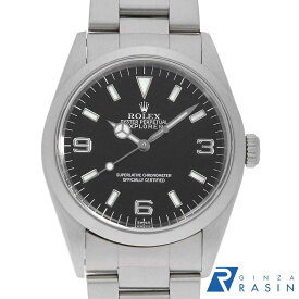 【ローン60回払い特別低金利】ロレックス エクスプローラーI 14270 ブラック A番 メンズ【中古】【腕時計】【送料無料】【返品OK】