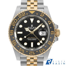 【ローン60回払い特別低金利】ロレックス GMTマスターII 126713GRNR ブラック ランダム番 メンズ【中古】【腕時計】【送料無料】【返品OK】